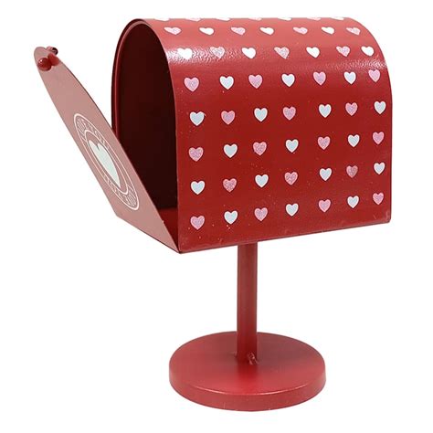 valentine metal mail box|Valentine Metal Mailbox .